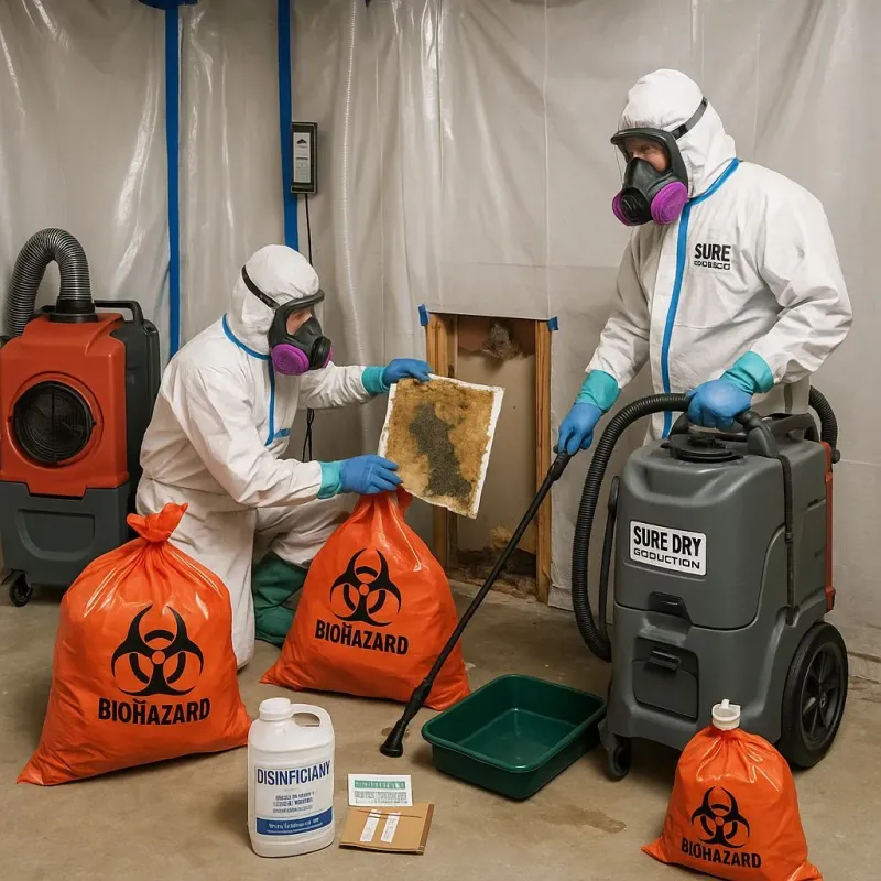 Contaminated Water Handling Protocols process in Colchester, VT